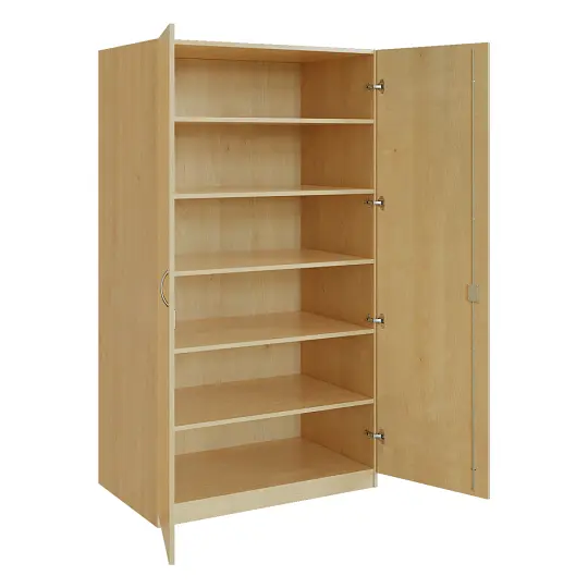 Q 25-100 skříň šatní, 2-dvéřová, 1000x600x1800mm, javor horský